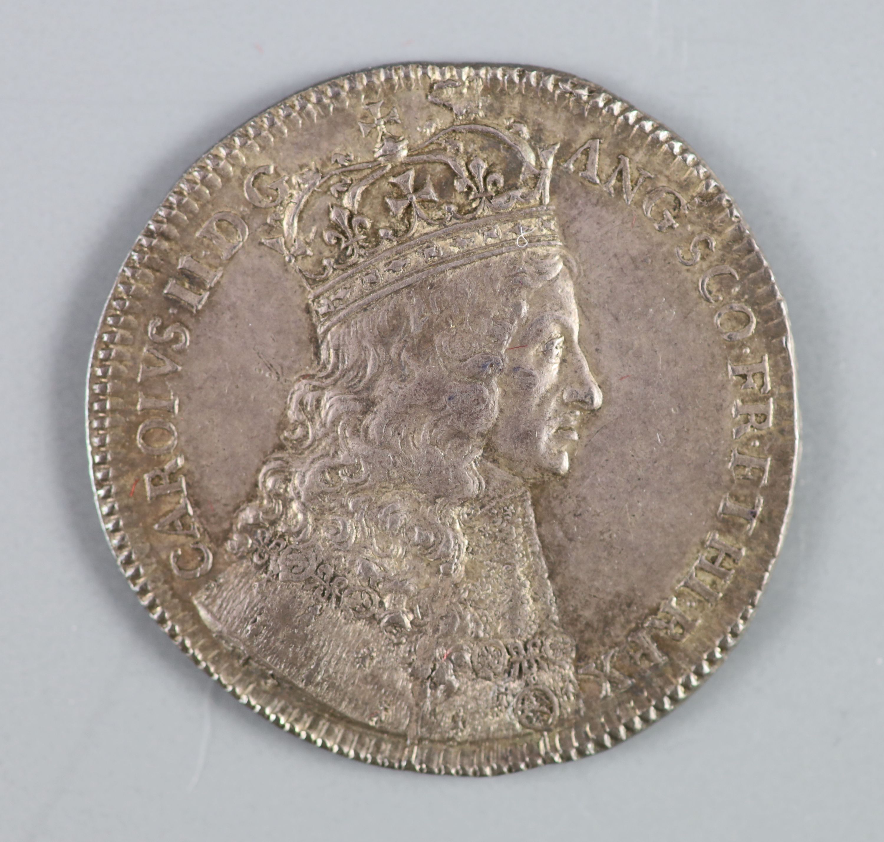 British Medals, Charles II, Coronation 1661, the official silver medal, by Thomas Simon, 29.5mm